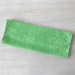 High weight warp knitting square microfiber small tea towels 40cm* 40cm OEM in