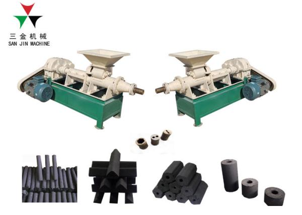 Buy cheap Bbq Charcoal Briquette Making Machine Briquette Extruder Machine 2T/H from wholesalers