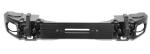 Jeep Wrangler Rock Crawler Front Off Road Metal Bumpers 63*16in Carbon Black