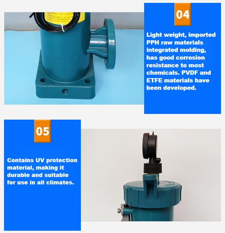 PP Bag Filter Bucket for Seawater Desalination on Marine Applications Weight KG 60