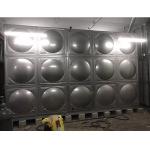 Food Grade Industrial Water Tank , Square Air Pressure Tank With Valve Pump
