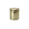 Buy cheap Electroplated Golden PP 20mm Disc Top Cap For Plastic Bottle from wholesalers