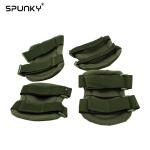 Outside Airsoft Paintball Tactical Gear Knee Elbow Pads for War Game Protection