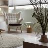Buy cheap Postmodern LED Wooden Deco Glass Table Lamps Nordic Simple glass table lamp(WH-MTB-134) from wholesalers
