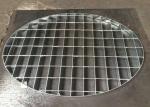 Outdoor Metal Manhole Cover Grating 25*3mm Circular Galvanised Grate