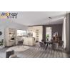 Buy cheap Modern Stylish Kitchen Cabinets Customize Size With Antique Style And Luxury Marble Top from wholesalers