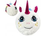 Furry Friendz Plush Unicorn Inflatable Ball Toy White 9 inch for Your Little