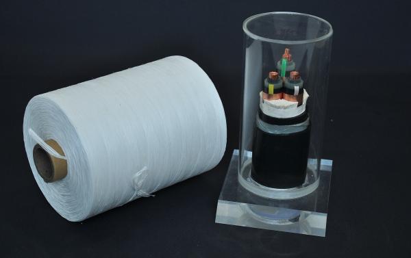 Buy cheap Excellent Flexibility Twisted Fibrillated PP Filler Yarn For Cable And Wire from wholesalers