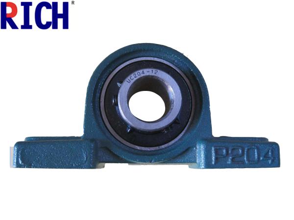 Buy cheap Single Row Pillow Ball Bearing , Tractor Locking Collar Bearing UCP205 Type from wholesalers