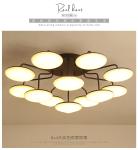 High quality 2-year quality acrylic indoor ceiling lamp with simple atmosphere