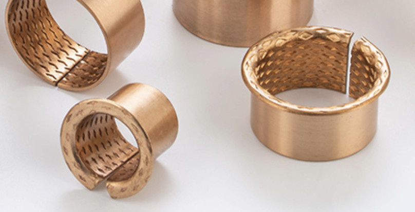 Bronze Wrapped Flanged Bearings | CuSn8