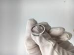 Classic 18K White Gold Jewelry Love Wedding Band Ring Without Diamond