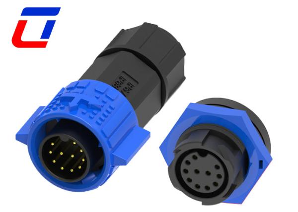 Buy cheap DC 5V 24V 60V 12V Waterproof Connector 11 Pin Round Connector Types Data Coupling from wholesalers