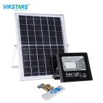 Aluminum Arm Solar Flood Lamp IP66 100w 200w 300w For Garden Lighting