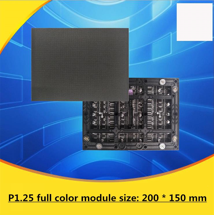 4K LED Video Wall P1.2 P1.25mm 16:9 Cabinet 640x337.5mm Indoor HD LED Display