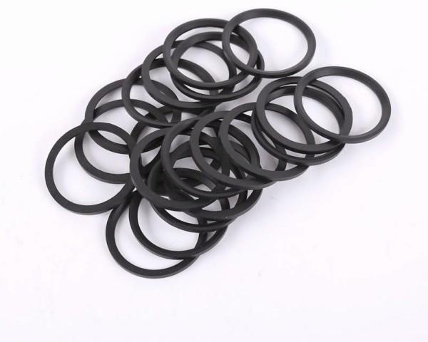 Buy cheap EPDM Black DIN 3869 Profile Rings Acid Alkali Resistance ISO9001 Approved from wholesalers