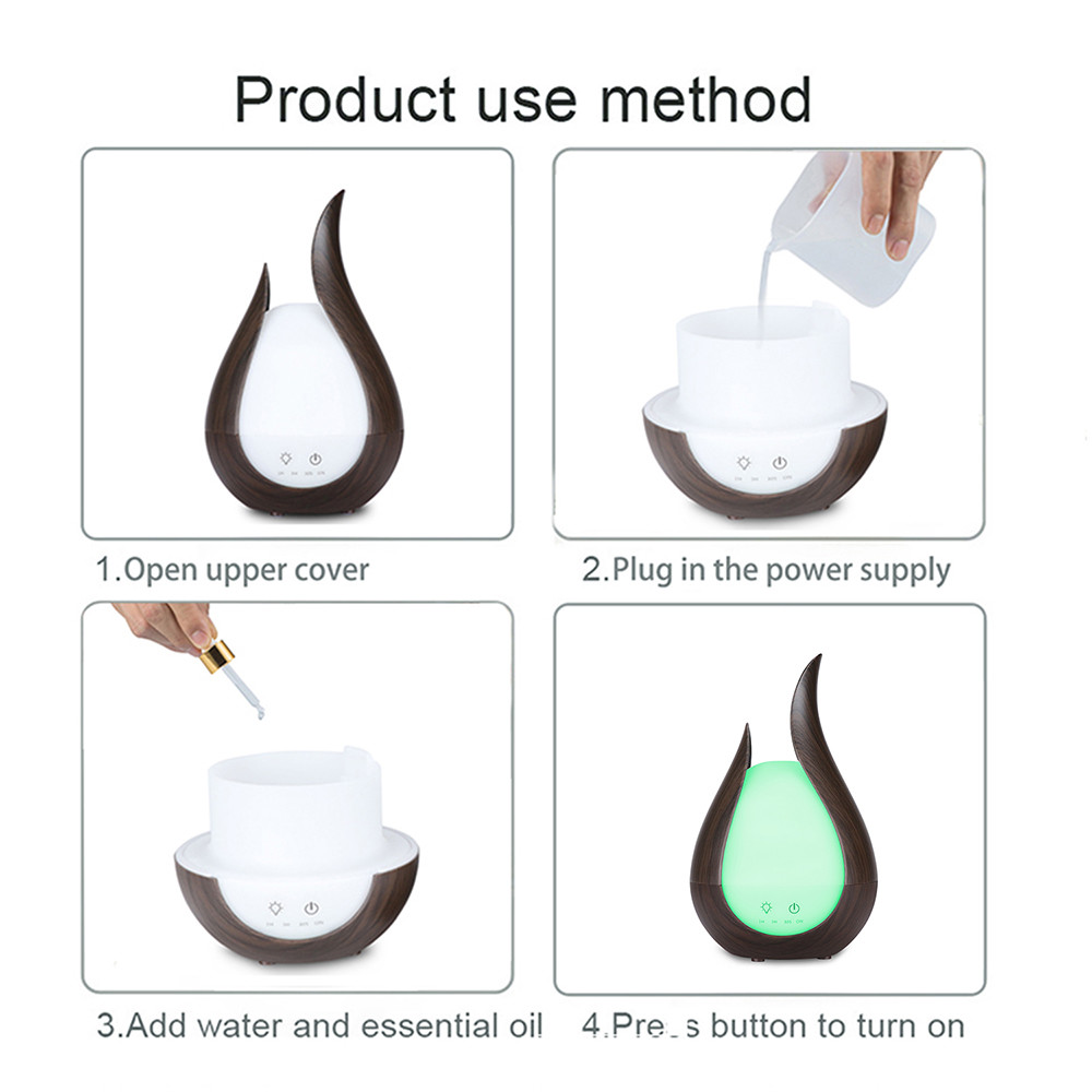 ABS PP DC 24V 0.5A 200ml Aroma Essential Oil Diffuser
