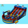 Buy cheap Customized Alien Space Theme Inflatable Dry Slide Kids Jumping Castle For Party from wholesalers
