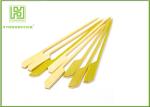 Bulk Packing Bamboo BBQ Sticks Green Gun Shape Rocket Bamboo Cocktail Picks