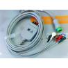 Buy cheap 12 Pin 5 Leads One Piece ECG Cable Monitor Connector Cable Compatible Mindray from wholesalers