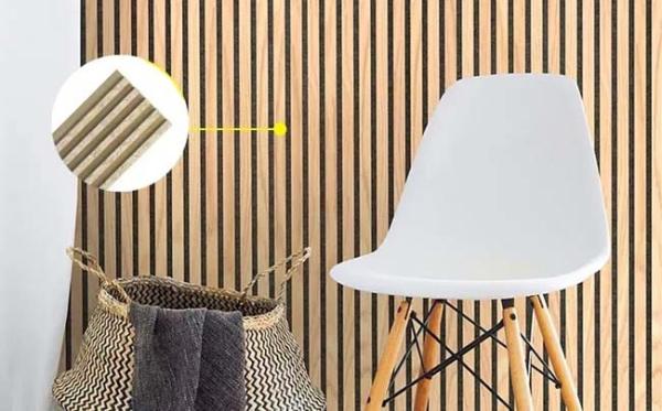 Buy cheap 12mm Thickness Polystyrene Wall Panel Laminated Wood Garin Color from wholesalers