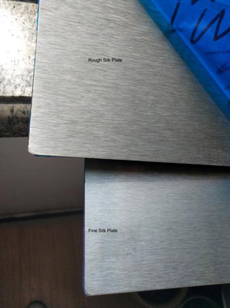 Buy cheap Smart Card 1.0mm Lamination Steel Plate Fine Silk Finish from wholesalers