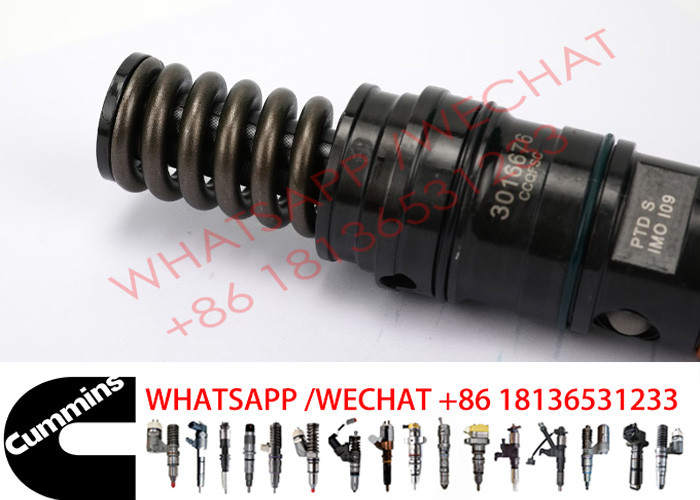 Original INJECTOR CUMMINS 3016676 3054218 3054220 3054228 3016676 3053124 for Cummins K19 M11-C350E20 KTA19 KTA38