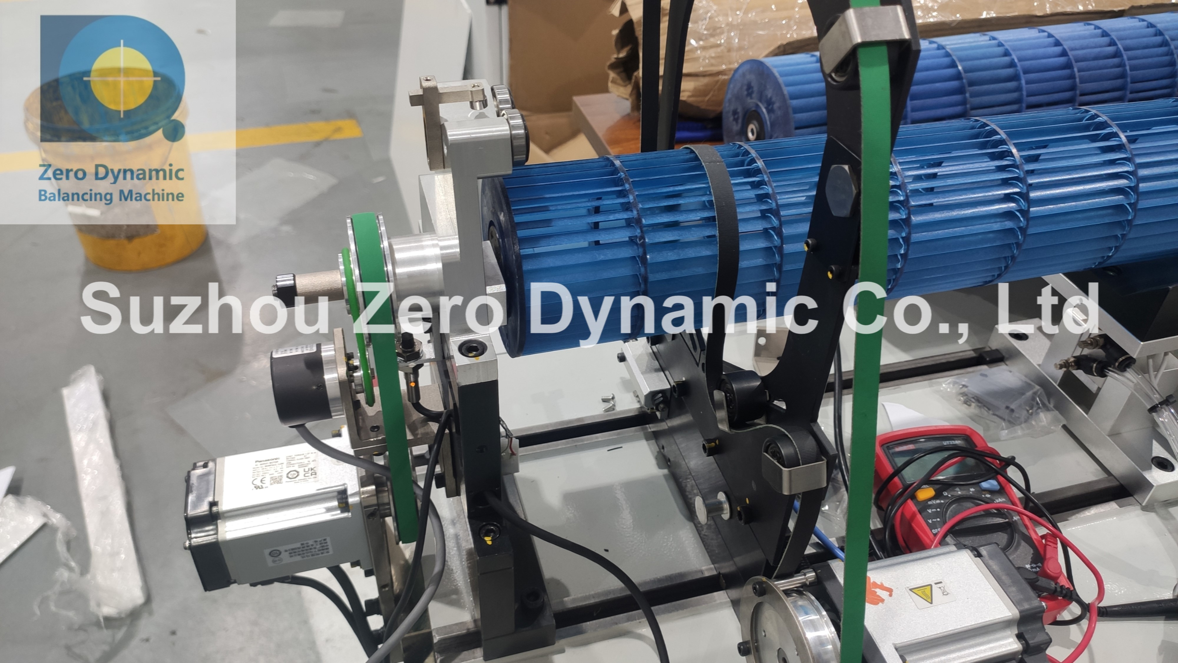 Cross Flow Fan Dyanmic Balancing Machine