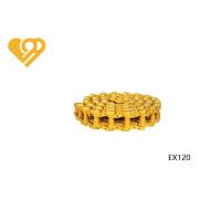 Buy cheap EX120 HITACHI Crawler Track Chain Assy Smooth Finish Corrosion Resistance product
