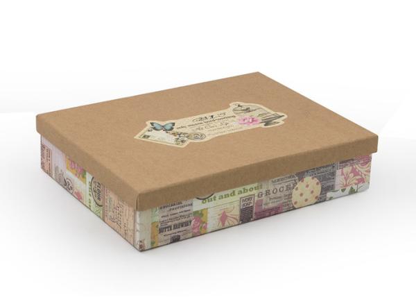 Buy cheap Eco-friendly kraft Paper Gift Box with lid Packaging Gift Box for Shirt / Garment from wholesalers