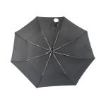Mens Business Auto Open Close Umbrella Windproof With Pu Leather Bag In Black