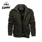 Winter Casual Coats Men Slim Thick Pilot Utility Male Jaket Windbreaker Hombre