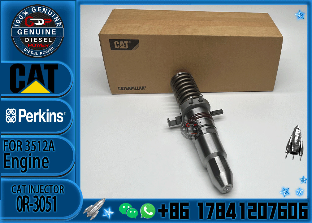 New Fuel Injector 9Y-4543 0R-3051 0R3051 7E3381 7E-3381 4P-9075 4P9075 for Caterpillar Marine Gen set 3508 35080 3512 35