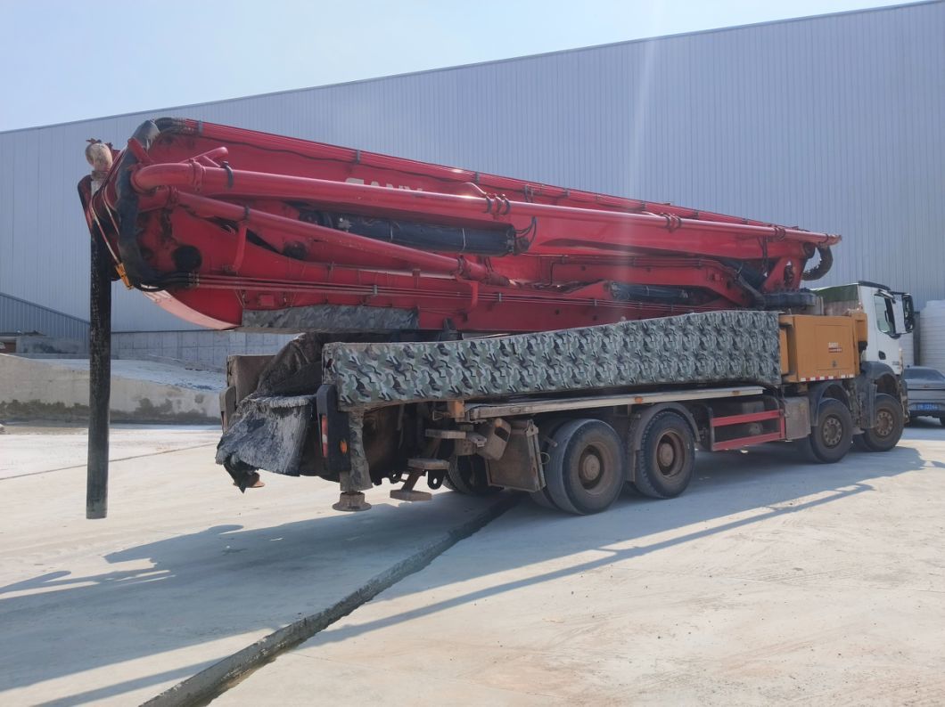 S Any 21 Concrete Pump Truck 56 Meters Installed in a Mercedes Truck for Sale
