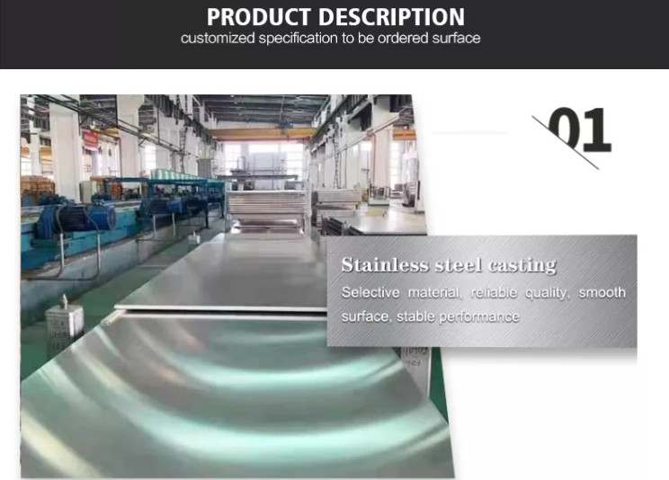 201 304 316 316L 409 Ss Sheet Cold Rolled Duplex Stainless Steel Sheet ISO9001