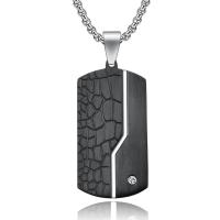Buy cheap Square Religious Cross Pendant Necklace for Men , Stainless Steel Christian product
