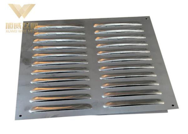 Air Vent 304 Stainless Perforated Sheet SS304 Louver Punch Metal Plate With