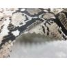 Buy cheap Grey Color Snakeskin Leather Fabric / 0.25mm PU Faux Snakeskin Material from wholesalers