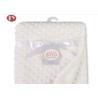 Buy cheap Uper Soft Breathable Baby Wrap Blanket , Baby Swaddle Blankets 2-Ply Warm Minky Dot For Winter from wholesalers