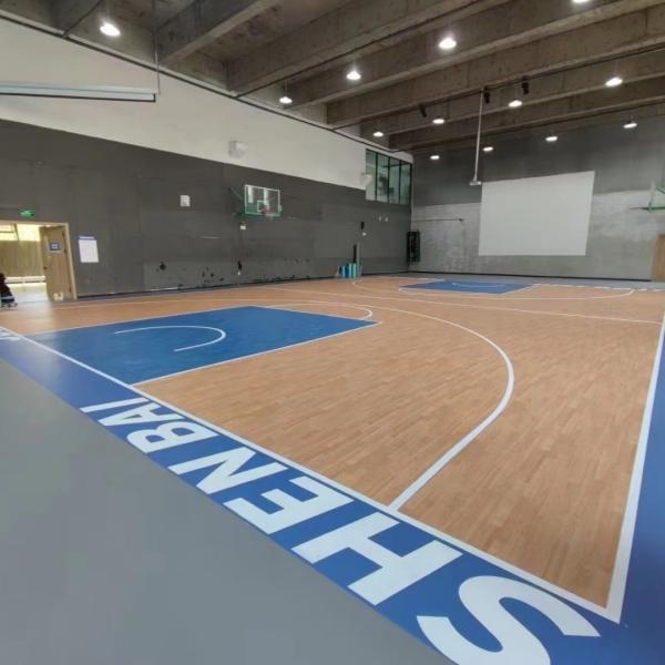 Buy cheap Relle Basketball Court Vinyl Sport Flooring 6mm with UV Coating and Noise Reduction from wholesalers