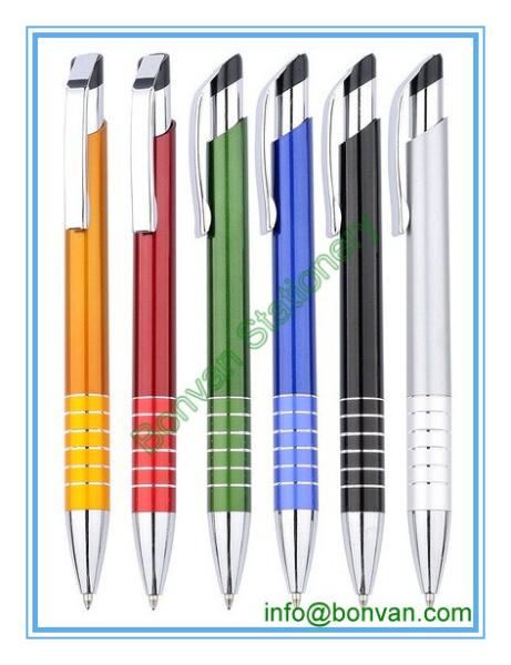 Buy cheap exclusive plastic advertising ball point pen in click action from wholesalers