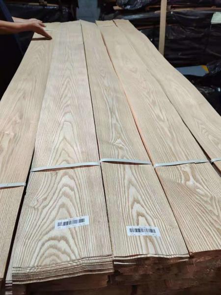 Buy cheap Russian MDF Ash Wood Veneer Crown Cut 0.45mm Thickness Engineered Use from wholesalers