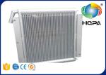 White Excavator Engine Parts Aluminum CAT 307B Hydraulic Oil Cooler