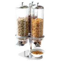 Buy cheap Cereal Dispenser Commercial Buffet Equipment Dry Food Container 3 Head product