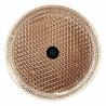 Buy cheap Diamond Vanity Counter Wash Basin Tea Color Freestanding Bathroom Sink Bowl from wholesalers