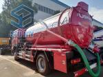 4x2 Driving Type Vacuum Tank Truck Cummins 210hp Fecal Suction Truck Vacuum Tank