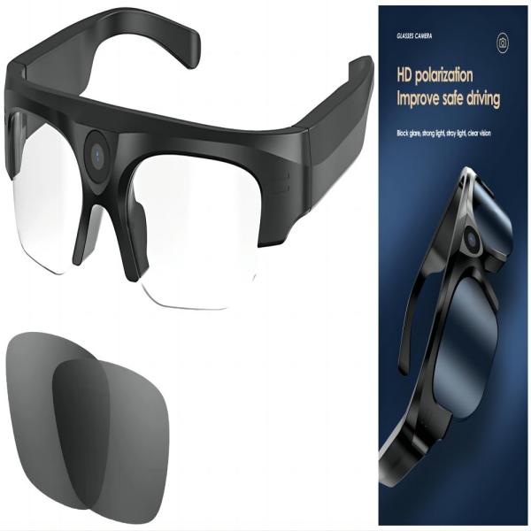 Buy cheap Men Women Bluetooth Video Sunglasses With Open Ear Music Connect Phones Tablets from wholesalers
