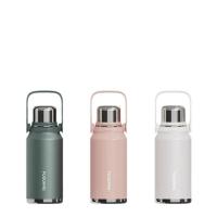 Buy cheap Portable Large Capacity Double Wall Stainless Steel Water Bottle With Handle product