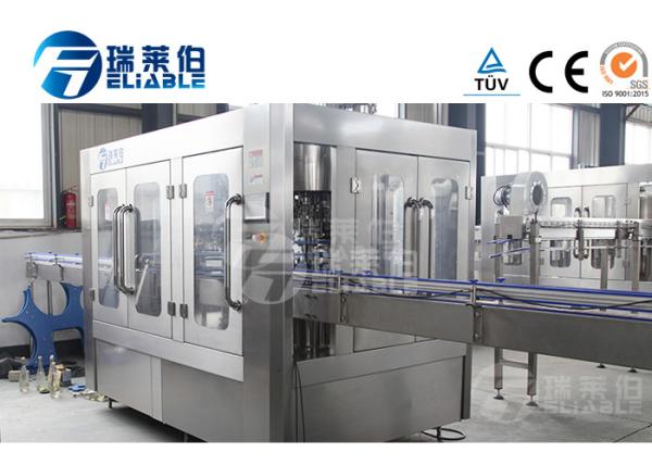 Buy cheap Auto Glass Bottle Filling Line Drinking Water Rinsing Filling Capping Equipment from wholesalers