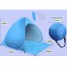 Buy cheap 190T Festival Camping Tent Silver Coated Polyester Oxford Sunproof Pop Up Canopy 165X200X130cm from wholesalers